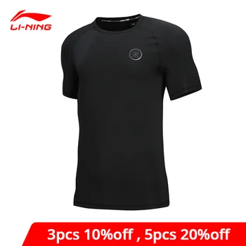 

Li-Ning Men's Wade Jerseys Breathable Slim Fit 81% Polyester 19% Spandex LiNing li ning Sports T-Shirts Tee Tops ATSN269 MTS2832