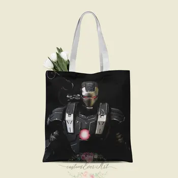 

War Machine tote bag custom canvas tote bags for women for teacher Birthday Bags Gift Bag personalized gifts
