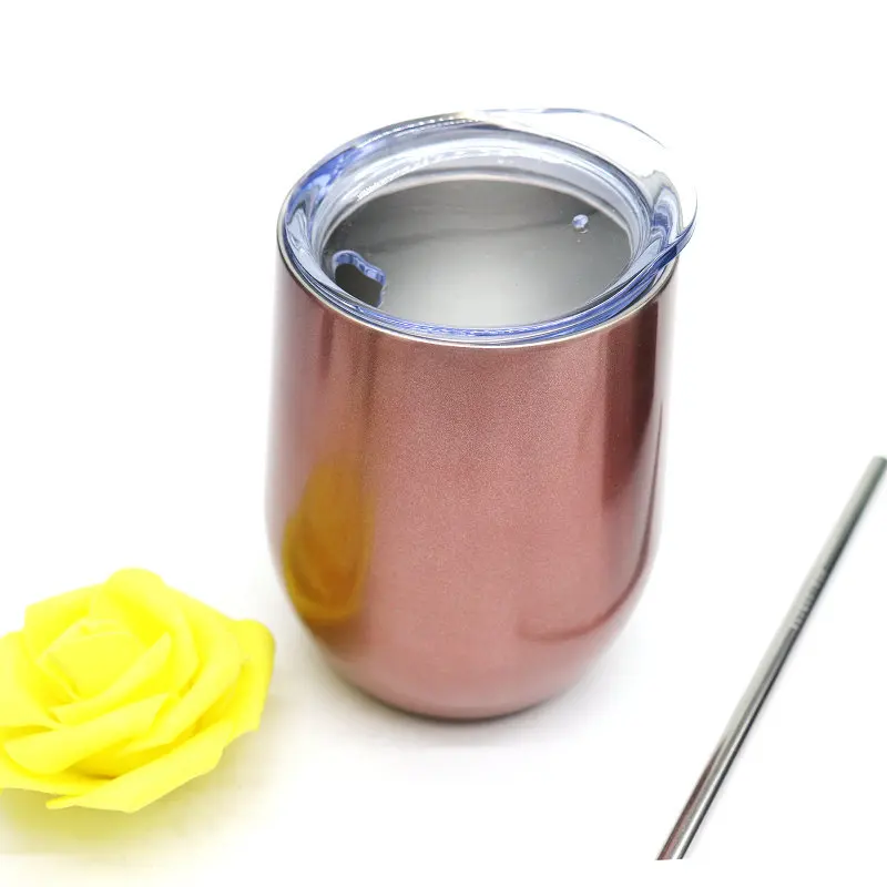 12oz-многоцветная двухслойная кружка из нержавеющей стали 304 чашка для чая