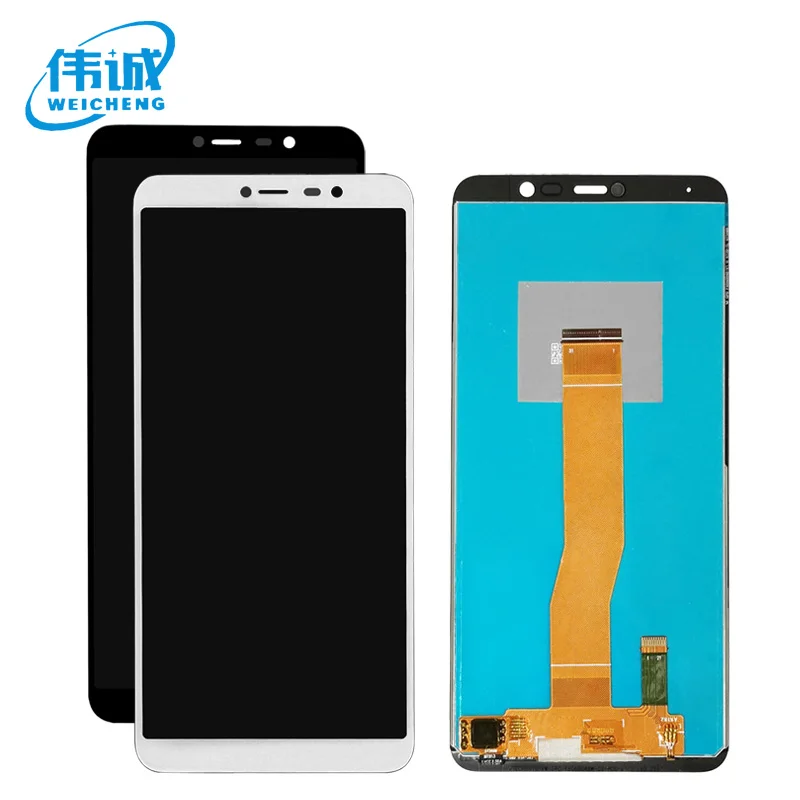 Кожаный чехол бумажник для Wiko Y60 Y80 ЖК дисплей Дисплей кодирующий преобразователь