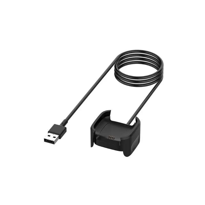 USB быстрое зарядное устройство кабель Зарядная база док-станция Подставка Для Fitbit Versa 2 Смарт-часы