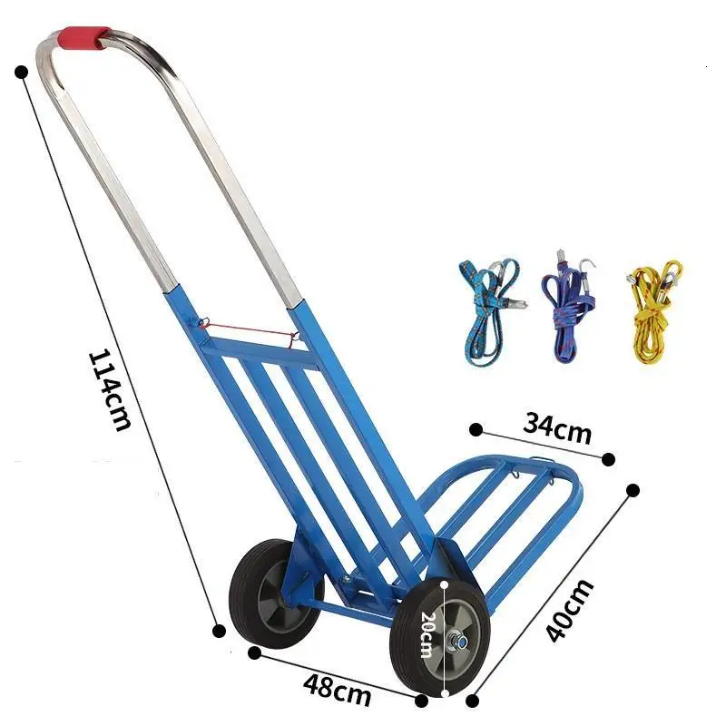 Carro Plegable Carrito Compra кухонный стол для покупок Меса Cocina колесница де Courses Avec roulets Carrello Cucina тележка - Цвет: Version R