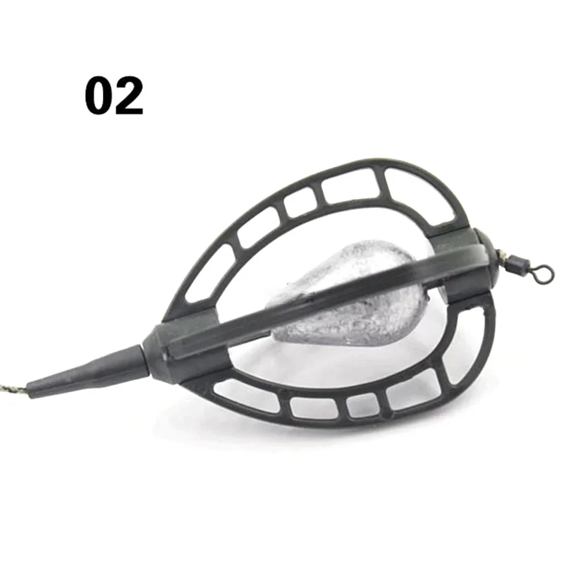 

Fishing Bait Basket Portable Practical Outdoor Camping Hiking Basket Holder Thrower Carp Feeder Fishing Accessories Bait Basket