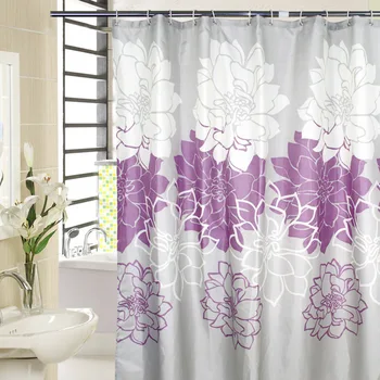 

Yellow Peony Shower Curtain Children High-end Children Boy Thick Waterproof Polyester Home Bathroom Shower Curtains