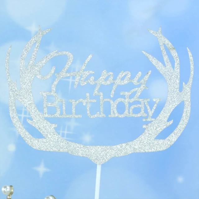 1pcs/Lot Frozen Elsa Anna Princess Cake Cupcake Toppers Cake Flag Girls Birthday Party Decoration Anniversaire Cake Supplies 1pcs-flag