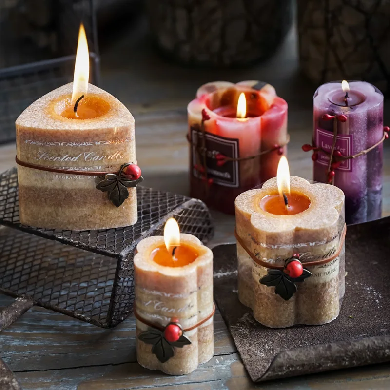 

3PCS Aromatherapy Smokeless Candle Romantic Scented candles Fragrance Aroma Air Cleaner Wedding Birthday gift Natural Soy Wax