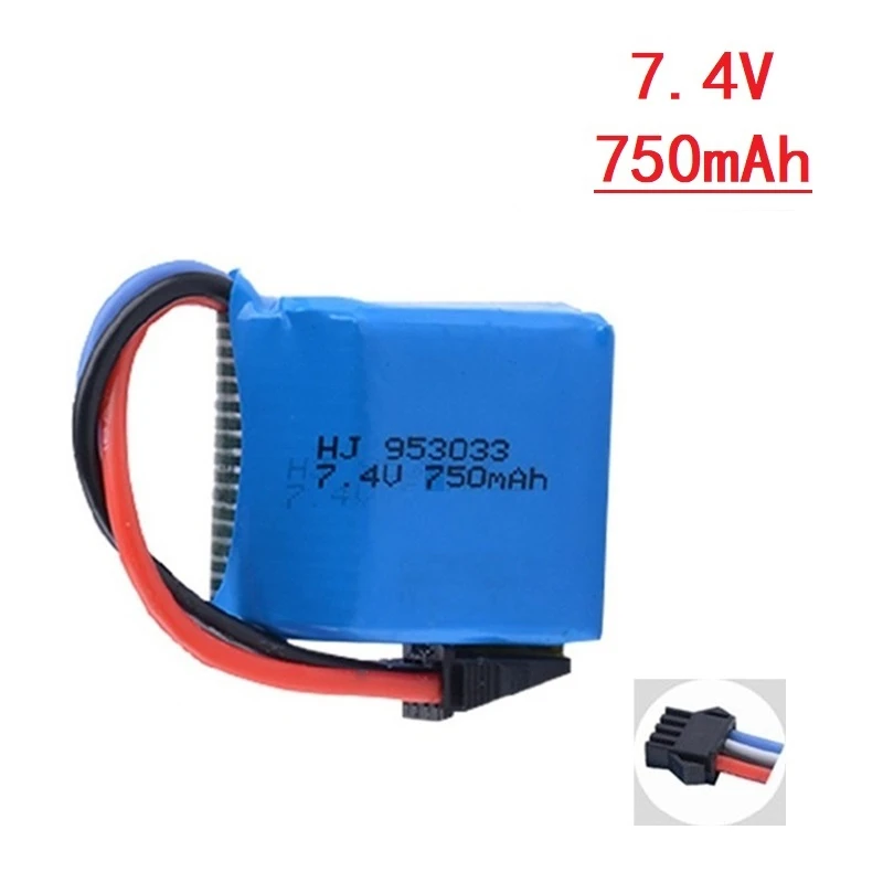 7 4 V 750Mah литий ионная аккумуляторная батарея SM 4P Plus и USB зарядное устройство для