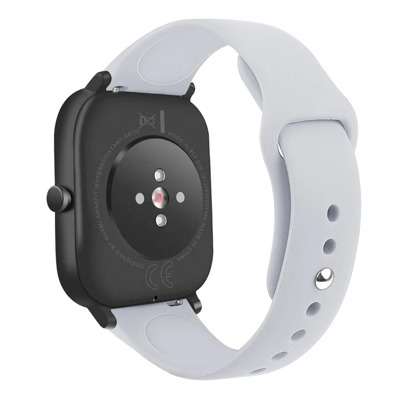 Силиконовый сменный Браслет для Amazfit GTS Band 20 мм ремешок на запястье Xiaomi Huami