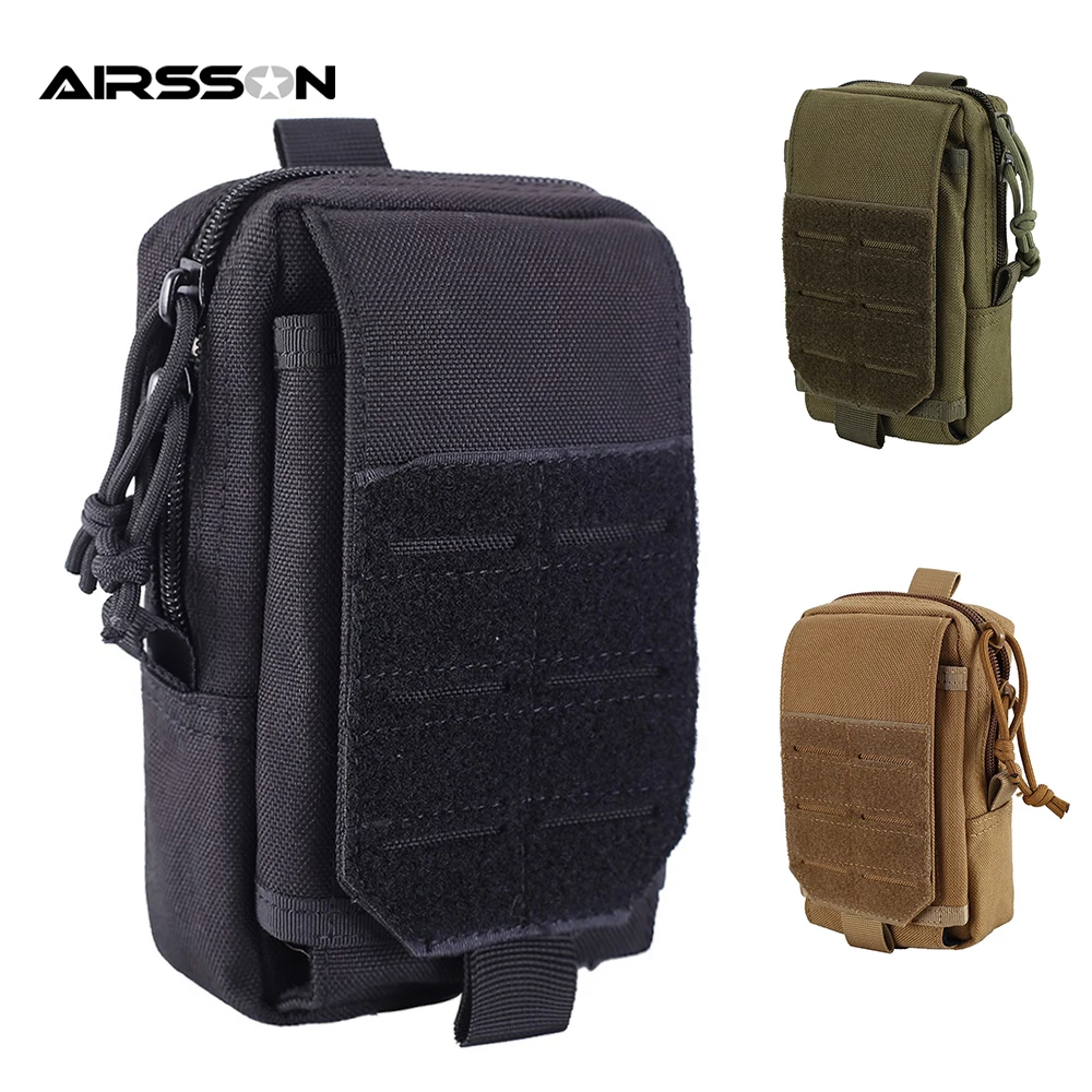 Tactical Molle Pouch Waterproof Military Waist Belt Bag 1000D Utility