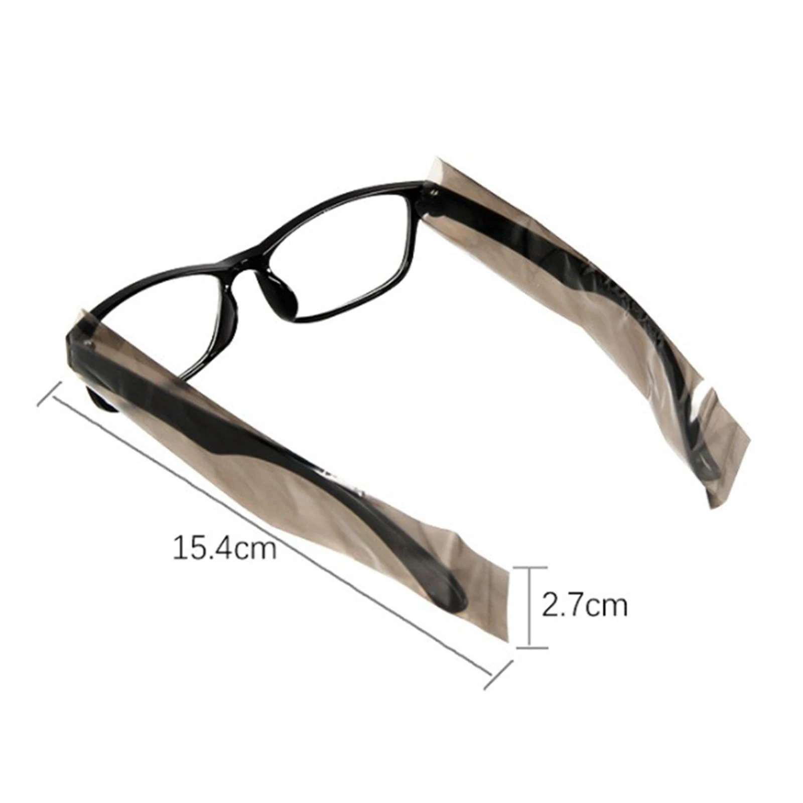 200ps/Box Disposable Glasses Leg Sleeves Cover Hairdressing DIY Barber Hair Coloring Styling Tool Eyeglasses Protector Accessory