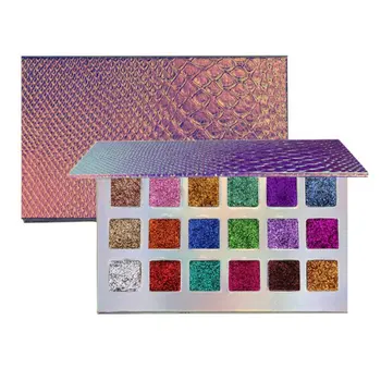 

HOT 18-ColorGlitter Eyeshadow Palette Waterproof Diamond Makeup Eye Shadow -- MKXJ