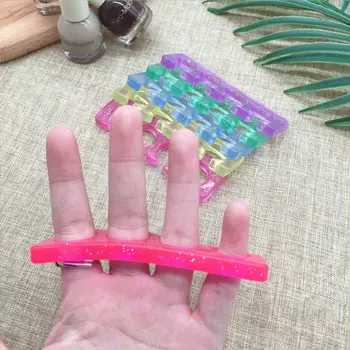 

Silica Gel Toe Separator DIY Manicure Foot Nail Separator Multi-color Selectable