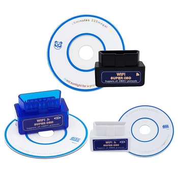 

Super Mini Elm327 Wifi Car Detector Diagnostic Equipment Support Dual System 25K80 Core