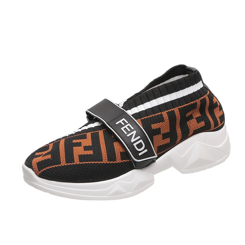 

New 2020 Women shoes fashion leisure hot high quality Slip On coton lazy shoes Loafers Wedges Knitting Sneakers chaussures femme