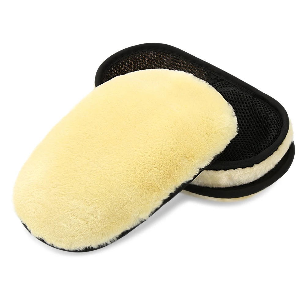 Car Washing Wool Gloves Cleaning Tools For Kia Rio K2 Ceed Sportage Sorento Cerato Armrest Soul Picanto Optima K3 K5 K4 | Автомобили и