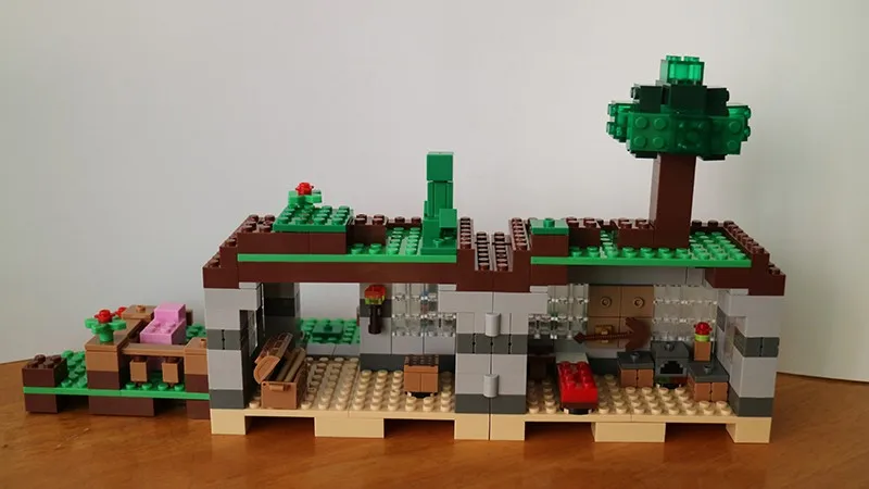 10176 сюрприз! Новинка 670 шт my World Factory строительные блоки Наборы игрушек Minis Кирпичи совместимы с 21114 21115