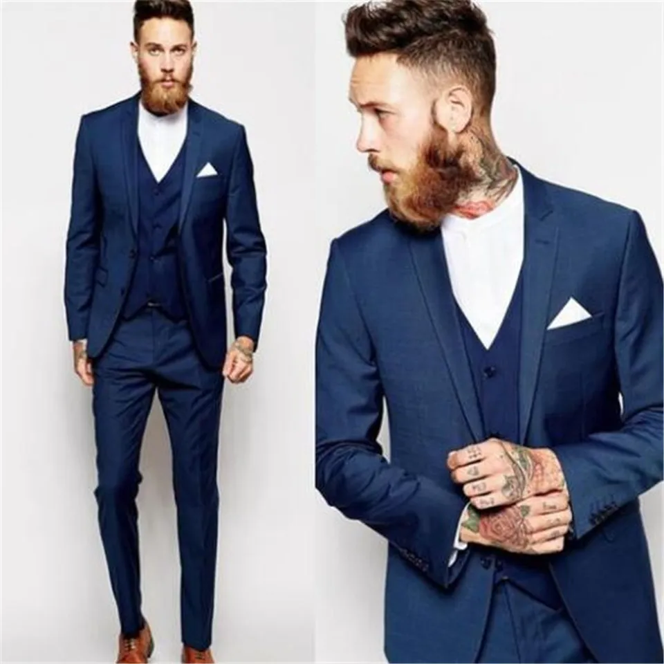 Классический мужской костюм Smolking Noivo Terno Slim Fit Easculino вечерние костюмы для мужчин темно-синий деловой смокинг Женихи для мужчин Best M