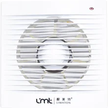 LIMATON квадратный вытяжной вентилятор для ванной комнаты со стеклянной установкой, высокомощный вентилятор с вентилятором для кухни, туалета, бесшумный вытяжной вентилятор