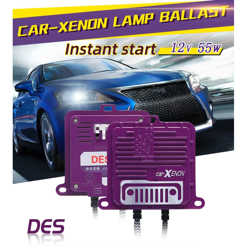 

Car Hid Slim Xenon Ballast Light Headlight Fast Start Replacement A5 12v 55w Digital Conversion For Light Ballasts Transformer