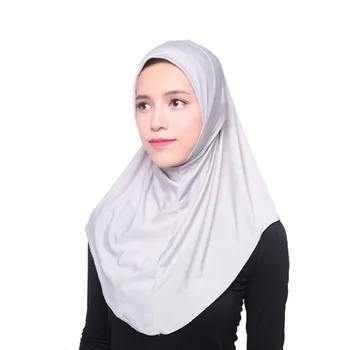 

Muslim Women Islamic Hijab Inner Cap Wrap Headwear Shawl Long Soft Scarf