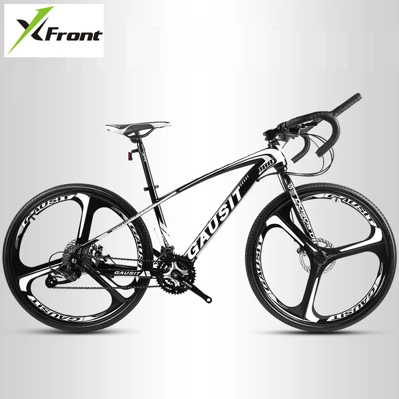 New Brand Road Bike Carbon Steel Frame Patent handlebar Cycling Racing Bicycle SHIMAN0 30 Speed Sports Disc Brake Bicicleta