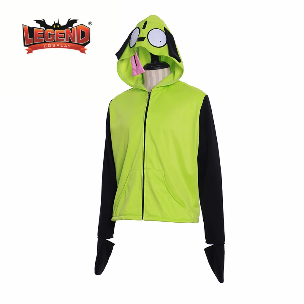 Invader Zim GIR Cosplay Girls Hoodie Hot Topic | lupon.gov.ph
