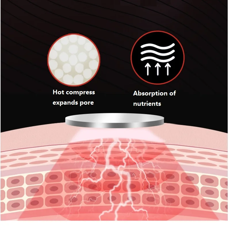  Thin Face Artifact Micro-current Facial Massager Face-lifting Instrument V Face Thin Masseter Red B