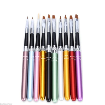 

Nail Art Design Set Dotting Painting Drawing Polish Brush Pen Tools Kit