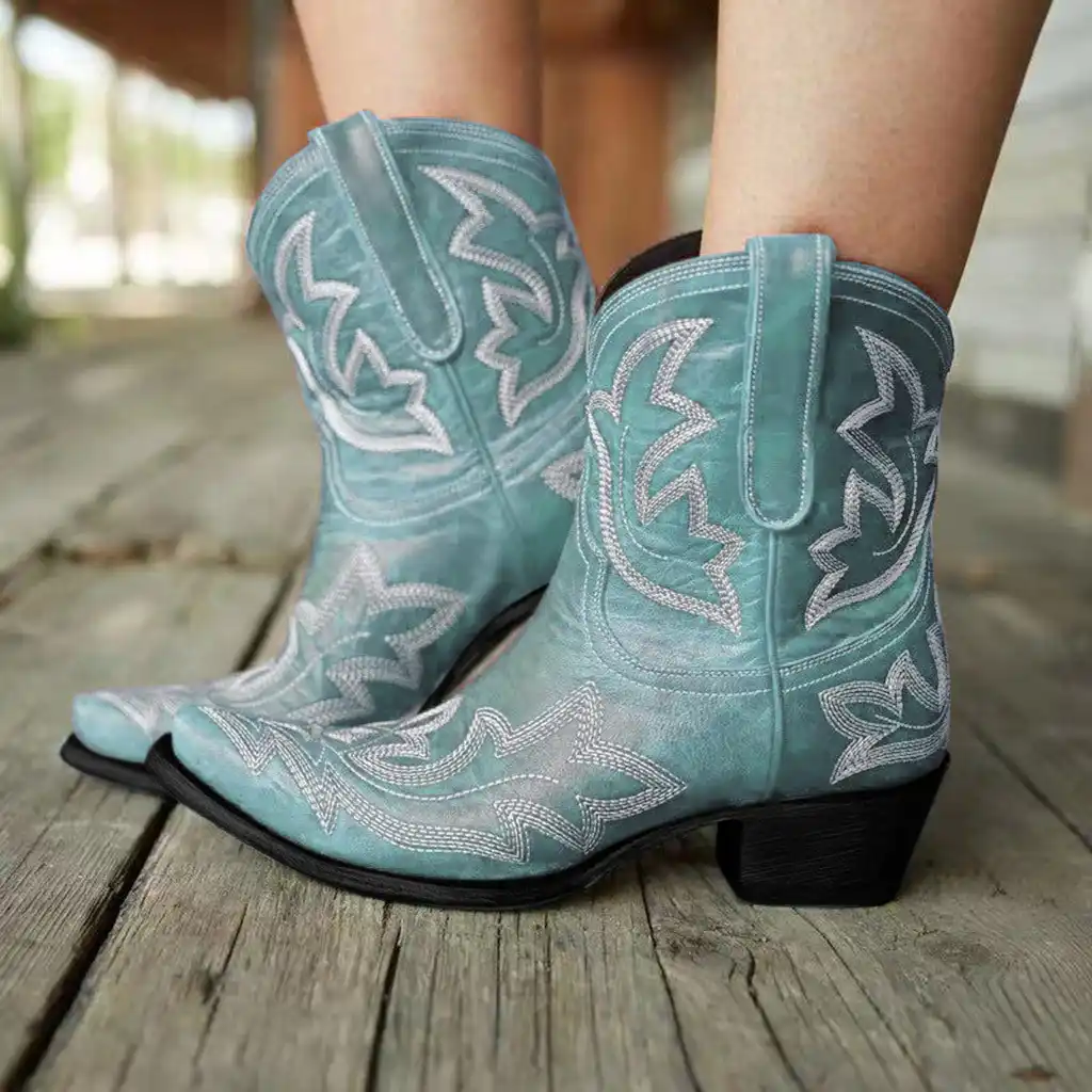 custom embroidered cowboy boots