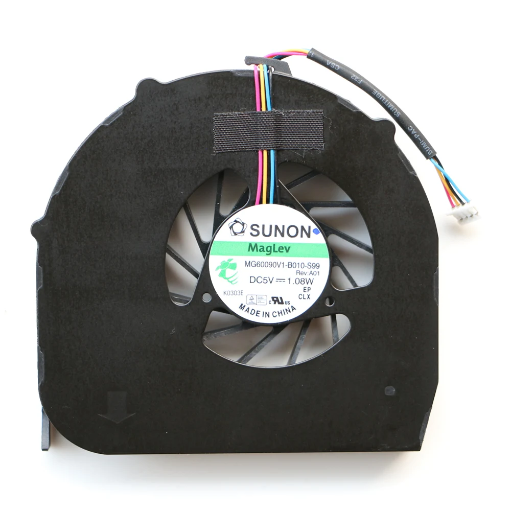 Новый вентилятор для процессора SUNON MG60090V1-B010-S99 Acer Aspire 5740G 5740dg MS2286 охлаждающий 4