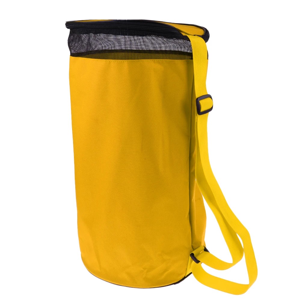 Yellow as described Спортивный мяч рюкзак идеально подходит для пляжа, плавания, бассейна игрушки, как волейбол молния безопасное хранение - Цвет: Yellow as described
