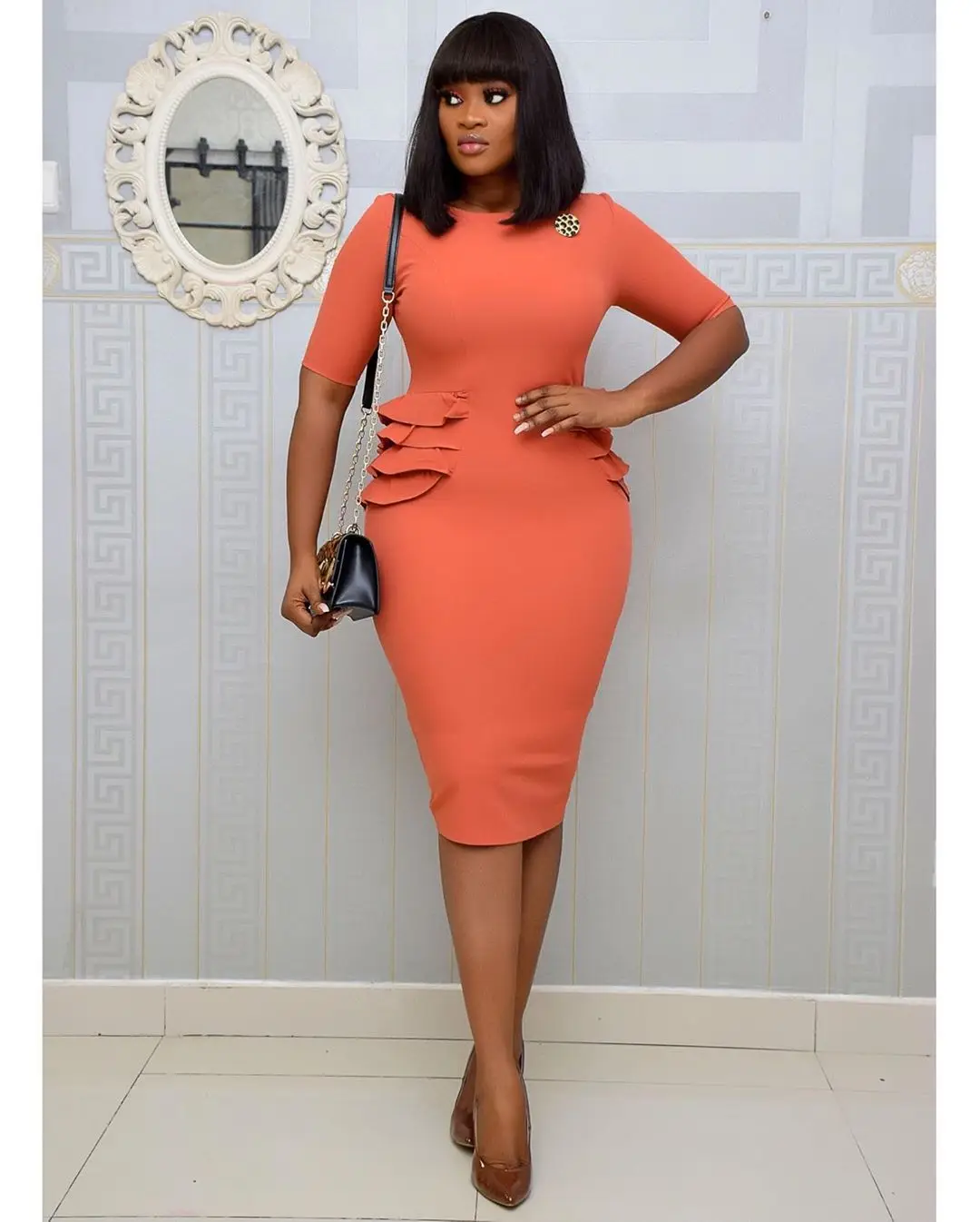 Women's African Dress Summer Style Plus 
