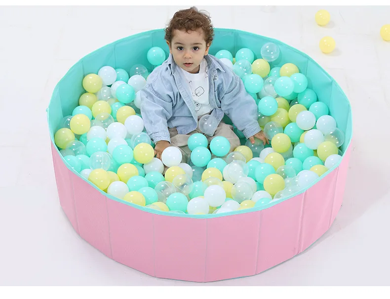 120 см* 30 см забор для детей океан мяч складной бассейн детский сухой шарик бассейн круглый шар бассейн ямы игрушки для детей подарок на день рождения