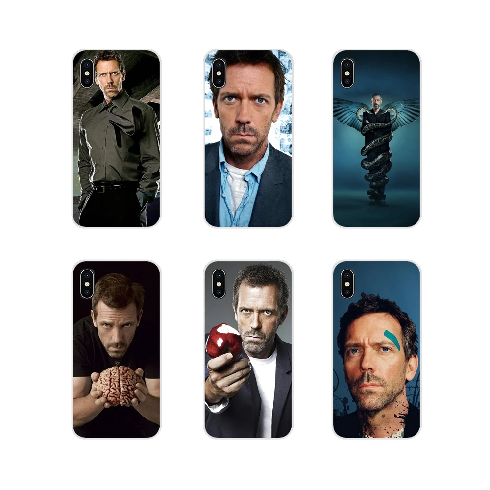 Мягкие чехлы Dr Gregory House Hugh Laurie Brain для Samsung Galaxy S3 S4 S5 Mini S6 S7 Edge S8 S9 S10 Lite Plus Note 4 5 8 9 |