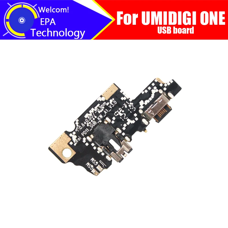 

5.97 inch UMIDIGI ONE usb board 100% Original New for usb plug charge board Replacement Accessories for UMIDIGI ONE phone.