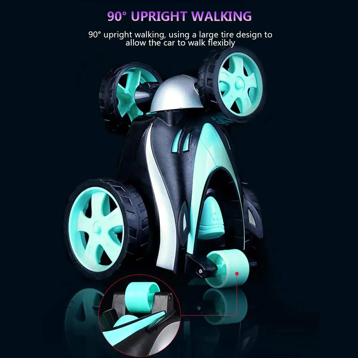Wireless RC Car Tumbling Stunt Dump Truck Remote Control Toys Kids Car ABS Electric Cool RC Cars On Remote Toy Gift For Children Wireless RC Car Tumbling Stunt Dump Truck Remote Control Toys Kids Car ABS Electric Cool RC Cars On Remote Toy Gift For Children
