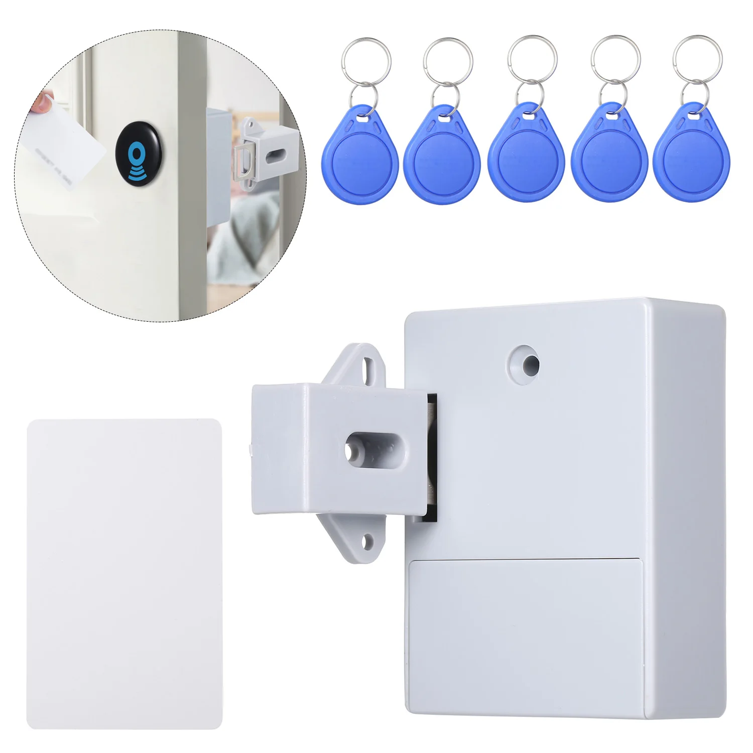 Невидимый скрытый RFID свободный открывающийся интеллектуальный датчик шкаф электронный замок шкафчик шкаф ящик обувного шкафа дверной замок