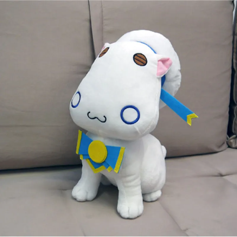 Anime ARIA Cosplay Plush Toy Aria Pokoteng White AQUA Cat Figure Doll Cute Soft Stuff Pillow 38cm For Gift | Игрушки и хобби