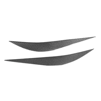 

2pcs/set Headlight Eye Lid Cover Front Left Right Glossy UV Coating Replaces