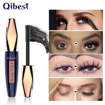 

New Arrival Professional Waterproof Mascara 4d Eyelash Rimel Thick Curling Eyelashes Lengthening Mascara Black Ink Eye Cosmetics