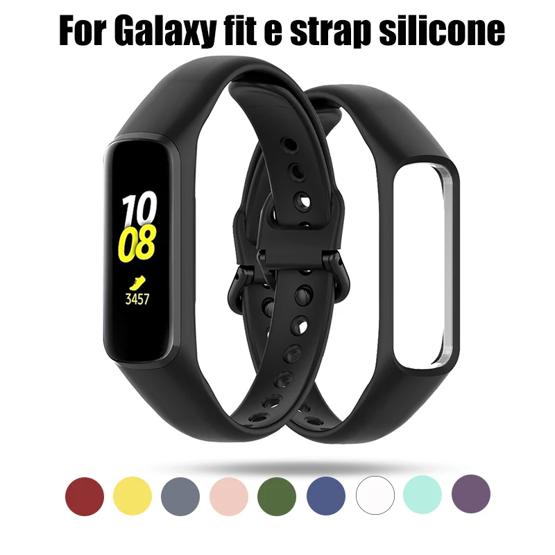 

For Samsung Galaxy Fit-e strap Silicone Smart Wristbands Wrist Strap For Galsxy fit e protective case Replacement Accessories