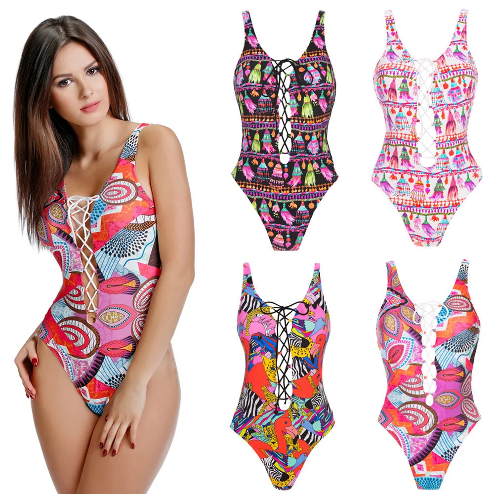 

2020 Enlarge Code One Piece Swimming Suit Women One Piece Swimwear Bnikini0029,