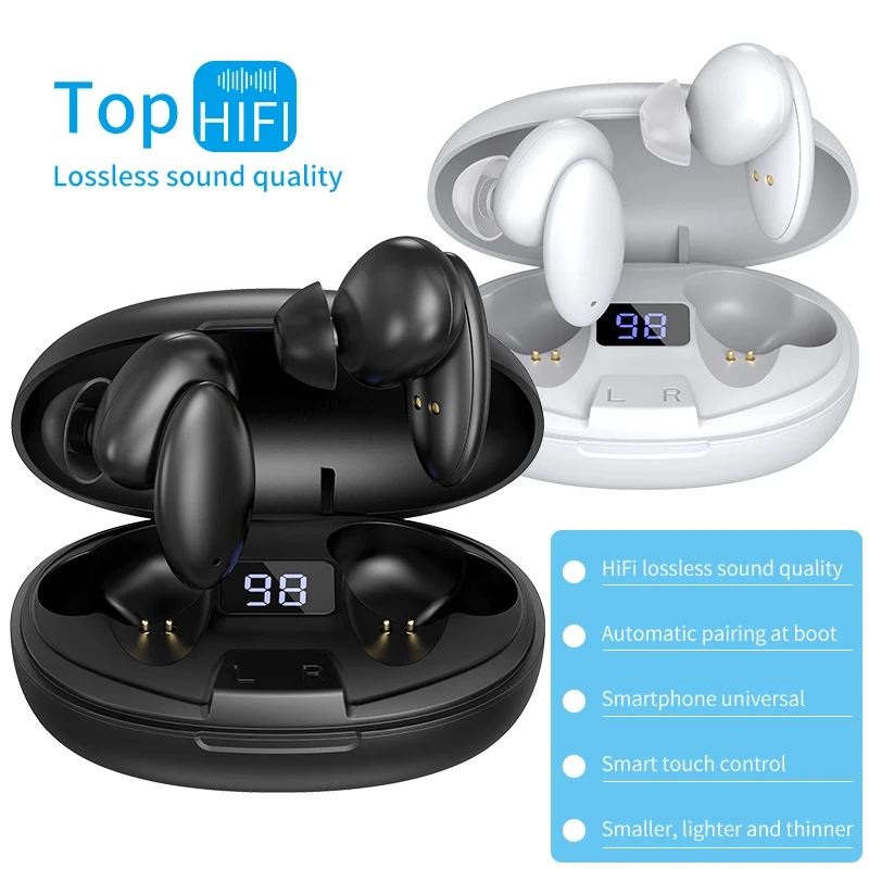 CUVA X16 TWS Bluetooth Headphone Wireless Earphone LED Display Bluetooth 5 0 Sport Headset Earbuds Airbuds with Charging Case
