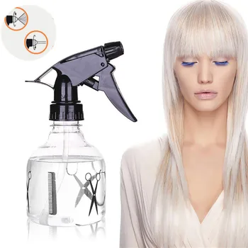

250ml Refillable Fine Mist Haircut Hairdressing Spray Atomizer Barber Empty Water Salon Tool Hairstyling Applicator Bottle
