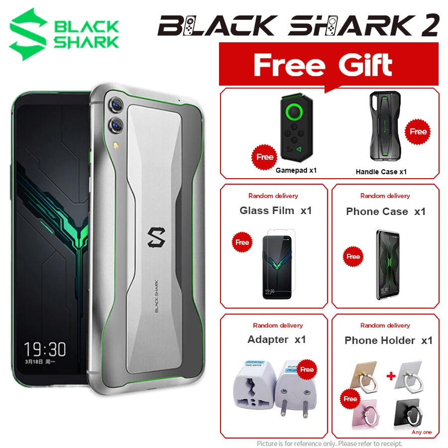 Глобальная версия Xiaomi Black Shark 2 игровой мобильный телефон 6 39 &quot6 ГБ ОЗУ 128 Гб ПЗУ