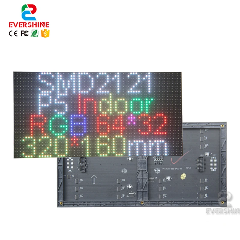 Самая дешевая цена P5 комнатный полноцветный Smd2121 320x160 мм 1/16s светодиодный