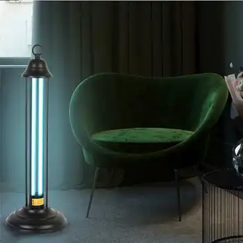 

Household UVC Sterilizing Lamp Double Tube Spot Disinfection Mite Killer 3 Gear Timing with Remote Controller for Home Office