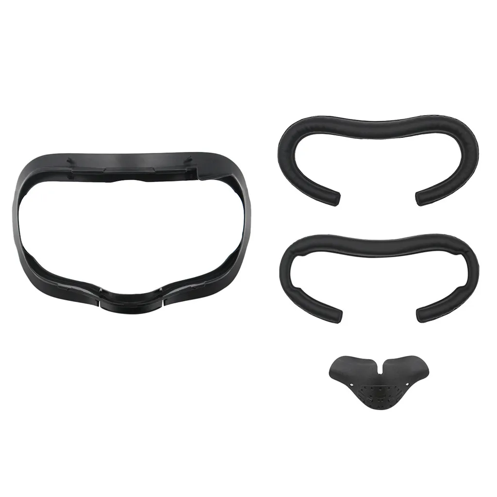 PU Leather Face Protection Cotton Eye Mask Bottom Support Nose Support Accessory Kit for Oculus Rift For Oculus Rift VR Headset