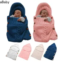 Bebê recém nascido envolto cobertor anti choque toalha de envolvimento do bebê com capuz saco de dormir inverno cobertor