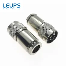 2 шт. N штекер RF коаксиальный разъем зажим RG8 LMR400 RG213 кабель медь хорошее качество